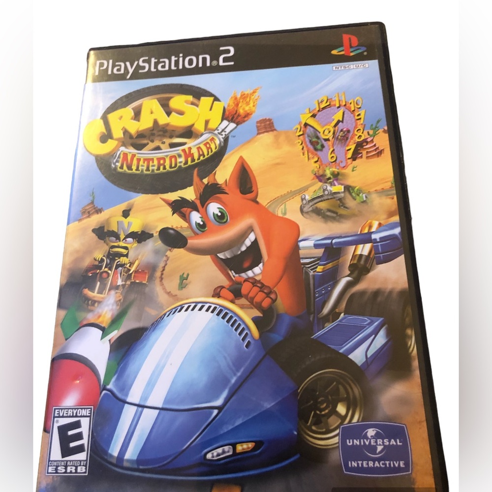 Play Station 2 Crash Nitro-Kart Game, complete Tested